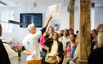 Foto: Die Besucher in der Heumühle