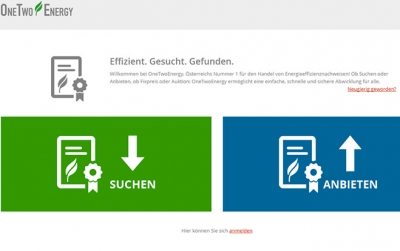 Marktplatz für Energieeffizienznachweise