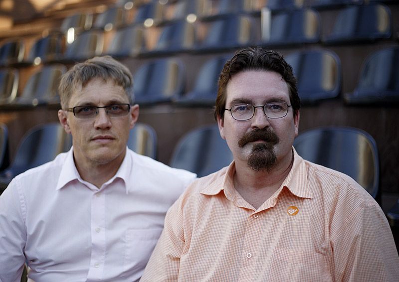 Foto: Alfred Hagenauer (l.) und Klaus Lengauer: »Wir müssen unsere Kunden so gut wie möglich schulen.«