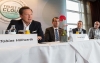Cloud-Botschafter Tobias Höllwarth eröffnet TiC-Kampagne mit Peter Lenz, Roland Ledinger und Eric-Jan Kaak.