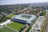 Neues sportliches Schmuckstück im Westen Wiens: das Allianz Stadion des SK Rapid Wien.