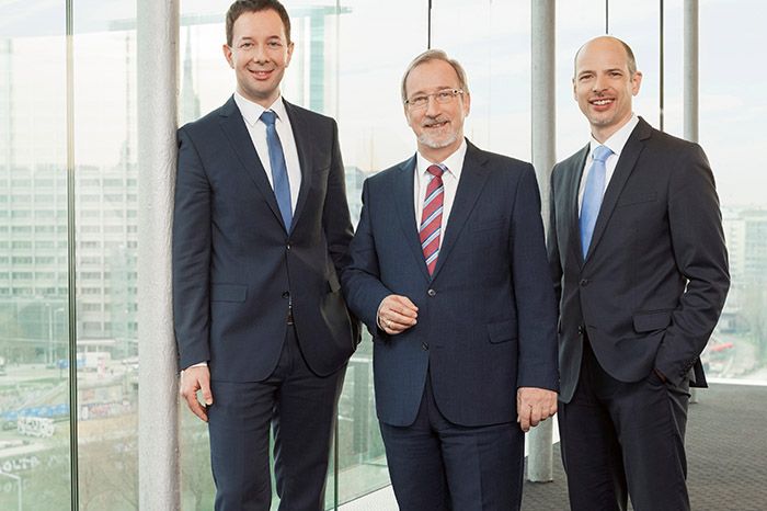 Wien Energie-Geschäftsführer Karl Gruber, Vorsitzender Thomas Irschik und Peter Gönitzer
