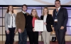 Erna Schöfmann und Karl Wagner, Gesellschaft für Prozessmanagement, flankieren die Kategoriesieger des GPard-Award Johannes Sturn , Annemarie Nowak und Martina Ableidinger von der MA 48.