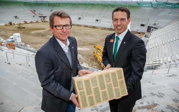 Wienerberger: Ziegel für das Allianz-Stadion
