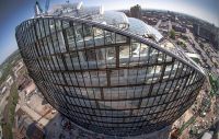 (Foto: Waagner Biro_Paul Gunther) Die neue COOP-Firmenzentrale in London, errichtet mit Know-how aus Österreich.  