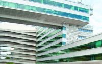 Vodafone-Gebäude in Lissabon: zuerst hohe Energierechnungen, dann intelligentes Energiemanagement mit "Desigo Insight".
