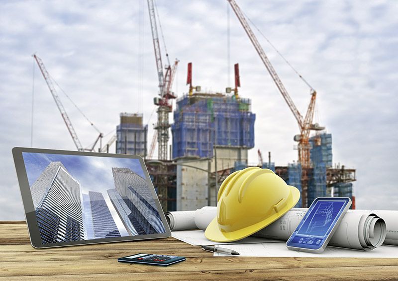 Foto: Mit digitalen Lösungen kann auch die Baubranche ihre Produktivität deutlich steigern. 