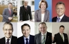 1. Reihe v.l.n.r.: Michael Ludwig, Hans Seitinger, Gaby Schaunig, Hans Niessl. 2. Reihe: Karlheinz Rüdisser, Manfred Haimbuchner, Johannes Tratter, Hans Mayr.
