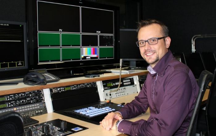 Franz Fidler ist neuer Studiengangsleiter des Master-Studiengangs „Digitale Medientechnologien“. Foto: FH St. Pölten
