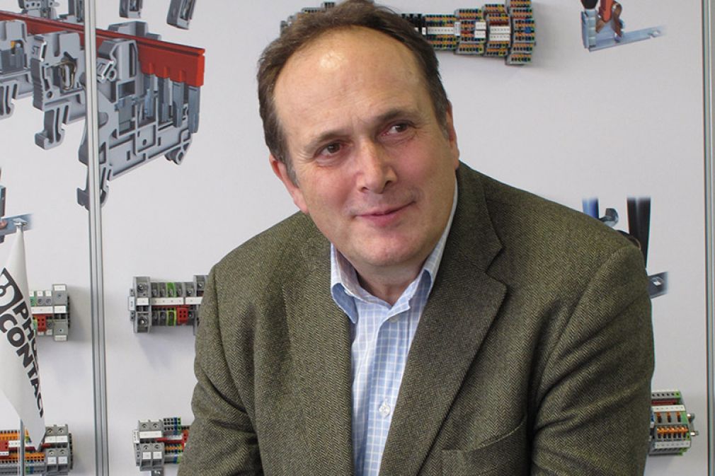 Gert Natiesta: neuer alter Vertriebsleiter bei Phoenix Contact.