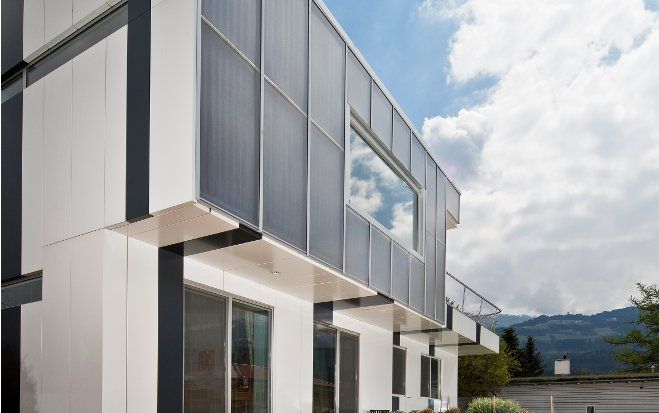 Siko Solar Solarfassade. Copyright: Siko Solar.