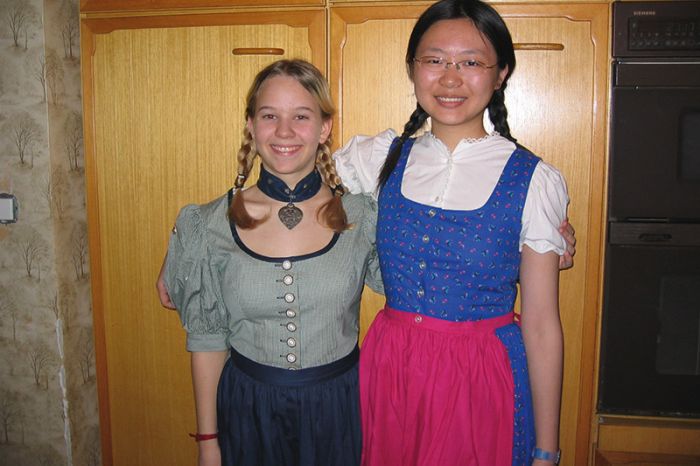 Österreich ist besonders bei SchülerInnen aus Asien beliebt. Die Freundschaften halten oft ein Leben lang.