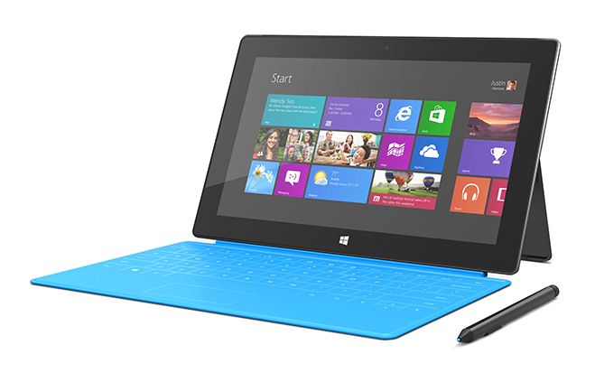 Auf dem Surface Pro sind auch Desktopanwendungen installierbar.