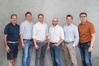 Foto: Derzeit bilden Wolfgang Hillebrand (Hillebrand Bau), Markus Handler (Handler Bau), Philipp Tomaselli (Tomaselli Gabriel Bau), Elmar Hagmann (Sedlak), Christian Wimberger (Wimberger Bau) und Anton Rieder (Riederbau) die Smart Construction Austria (v.l.n.r. ).