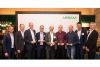 Foto: Pascal Sethaler und Mario Zimmermann (Veeam), Rainer Kalkbrener (ACP), Gerhard Schrott (Kapsch BusinessCom), Gerhard Haider (conova), Christian Huber (Techsoft), Markus Parzer (Infotech), Dietmar Wolfinger (conova) und Gerald Hofmann (Veeam).