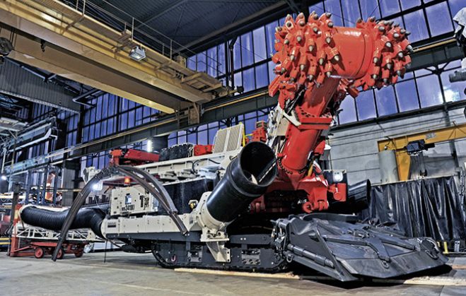 (Foto: Sandvik) Der neue Sandvik MR341.