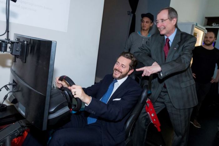 Staatssekretär Harald Mahrer und Wirtschaftskammerpräsident Christoph Leitl auf Digitalisierungs-Wegen.