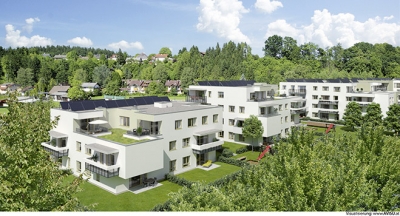 Foto: Das Projekt "Oberndorf Mitte" der Genossenschaft "die Salzburg"