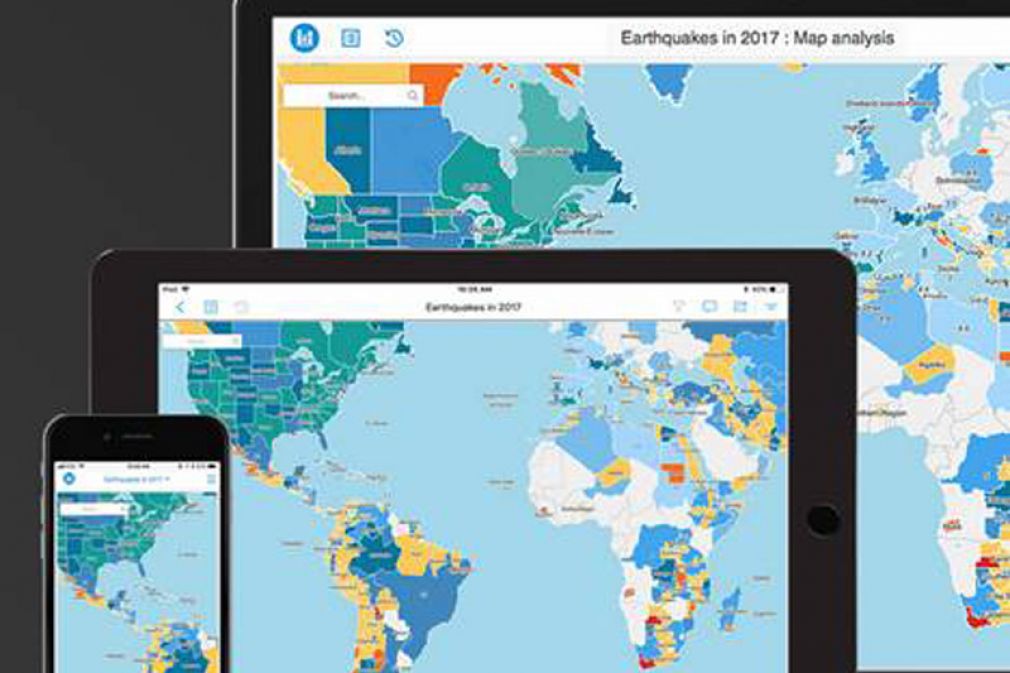 MicroStrategy 10.11 führt über eine Integration mit Mapbox neue raumbezogene Funktionen ein.