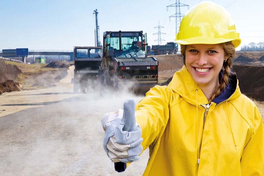 Foto: Erste Schritte: Im neuen Lehrberuf »Bautechnische Assistenz« sind schon mehr als die Häfte der Lehrlinge weiblich. 