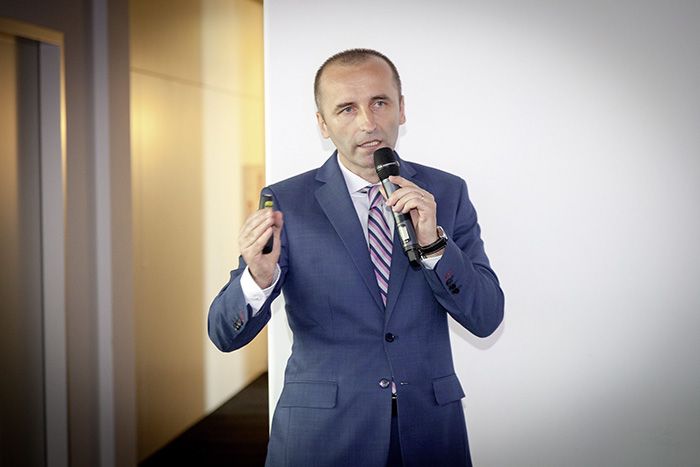 Foto: Pavol Varga, General Manager Dell Österreich, eröffnete den Dell Business Club 2016.