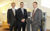 (Foto: Atlas Copco) Walter Gruber, Dirk-Villé und Richard Jeske sind stolz auf die neue Technologie.
