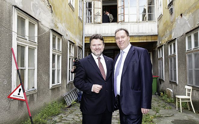 (Foto: SEP) So präsentiert sich das Wohnhaus in der Grundsteingasse nach der umfassenden Sanierung heute.