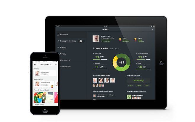 Foto: Unified Communications, Collaboration und Geschäftsprozesse auf einer Plattform vereint: Siemens Enterprise Communications stellt Project Ansible vor.