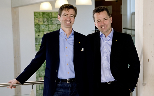 Die Geschäftsführer Georg Niedersüß und Stefan Jausz haben Griffner früher als erwartet wieder in die Gewinnzone geführt.