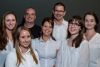 Sammeln fleißig Informationen zu Business-Events in der Region DACH: Lisa Augustin, Lisa Kornsteiner, Ritchie Pettauer, Stephanie Kopp, Thomas Goiser, Sophia Ramoser, Magdalena Fuerst und (nicht im Bild) Julia Bokesch.