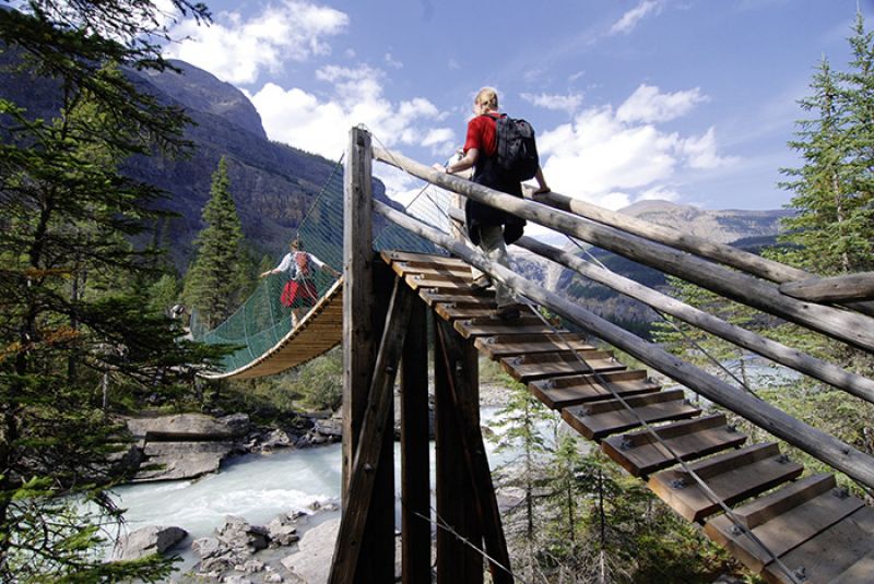 Foto: Unvergessliche Naturerlebnisse bietet der Banff Nationapark im kanadischen Alberta.