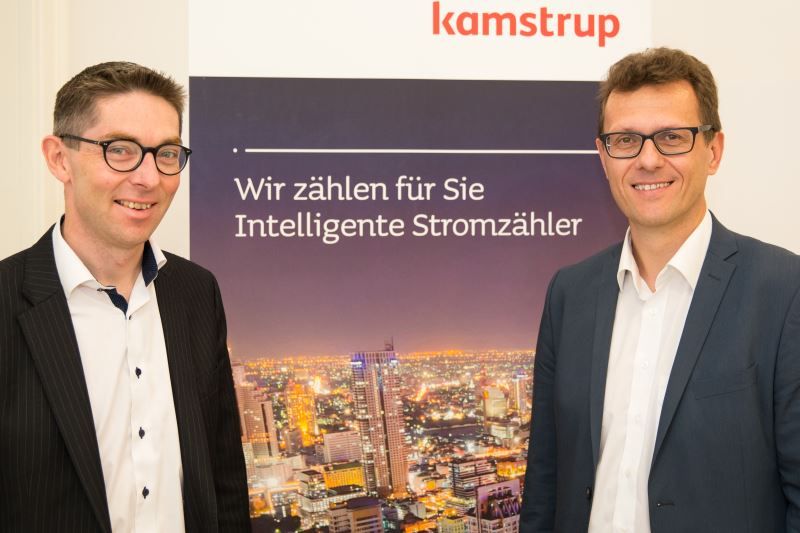Jesper Daugaard und Werner Mühl unterstützen mit der "Smart Utility Platform Austria" Metering-Prozesse auf den Ebenen Strom, Wasser, Wärme, Gas.