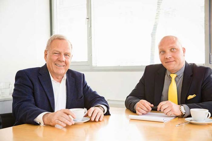 Winfried Kallinger (l.) und Stefan Eisinger-Sewald blicken positiv in die Zukunft.