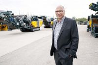 Foto: Rubble Master Gründer und CEO Gerald Hanisch freut sich über hervoragende Geschäftszahlen und neue Produkte. 