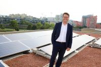 Stadtrat Jürgen Czernohorszky: &quot;Wien startet größte Photovoltaik-Offensive der Geschichte.&quot; Foto: PID/ Christian Fürthner