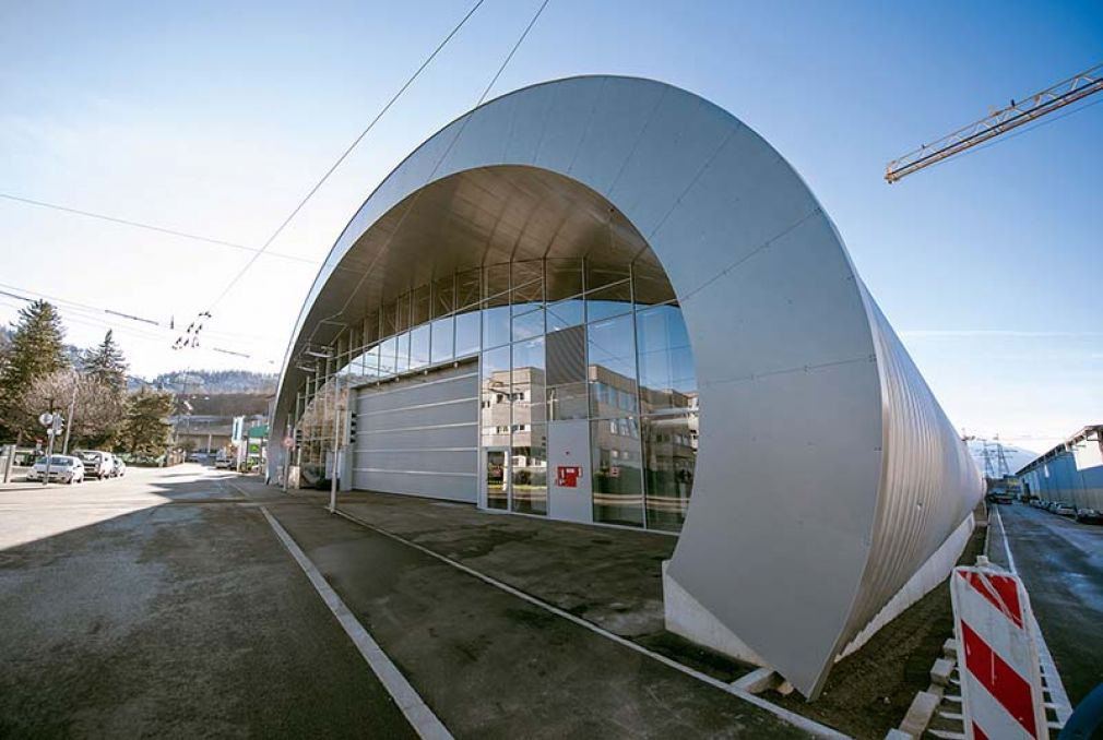 Foto: Die Remise II in der Innsbrucker Duilestraße.