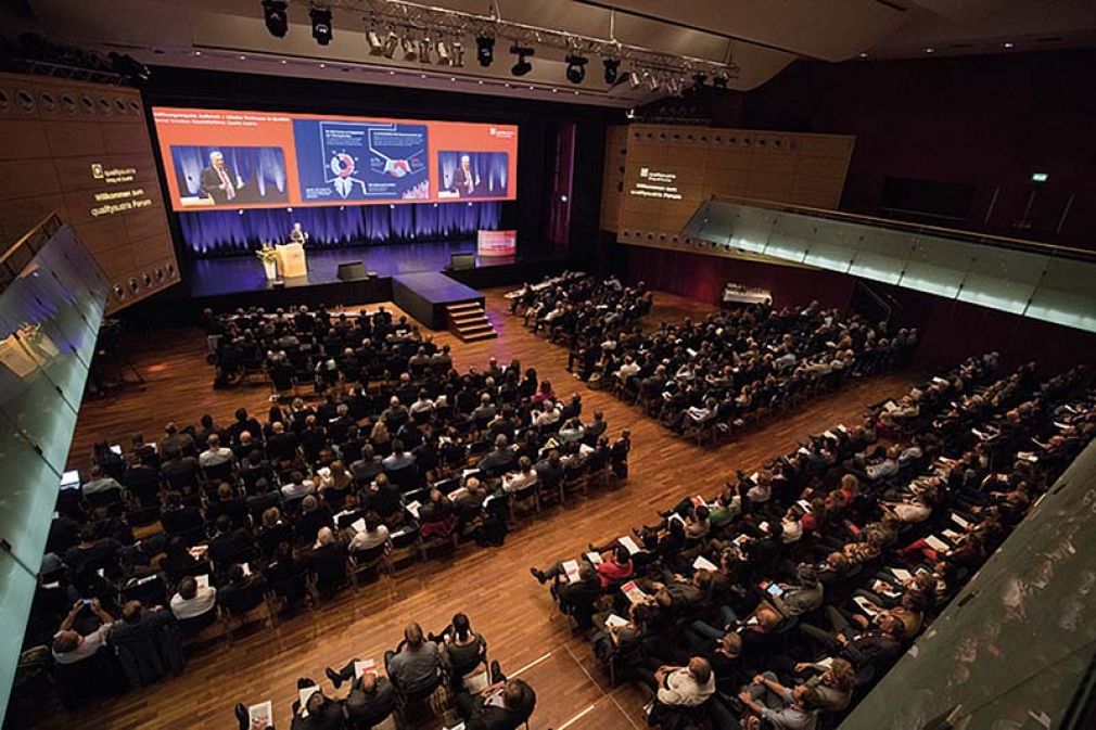 Foto: 700 Fach- und Führungskräfte werden zum 25. qualityaustria Forum im Salzburg Congress erwartet.
