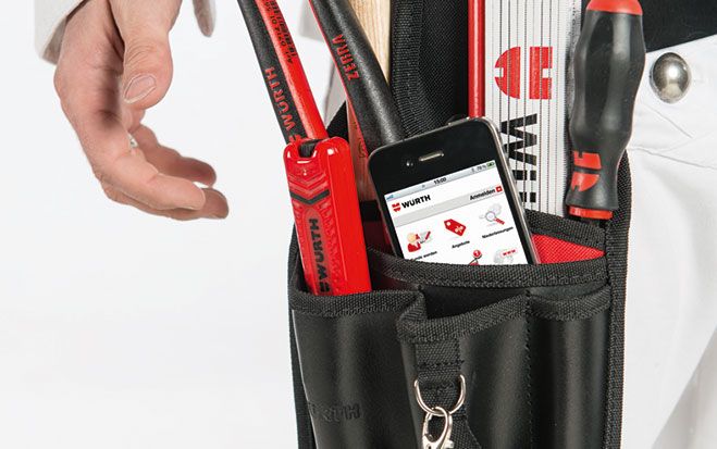 Eine der neuen Funktionen der Würth App: Mit »Click &amp; Collect« Waren in 60 Sekunden bestellen – und in 60 Minuten abholen.