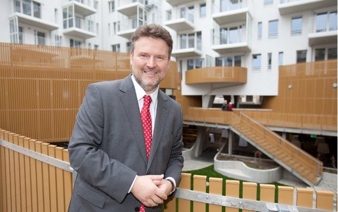 Im Gegensatz zu vielen seiner Amtskollegen darf sich Wohnbaustadtrat Michael Ludwig über ein steigendes Budget für 2014 freuen.