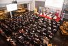 Auch 2015 folgten mehr als 200 Besucherinnen und Besucher der Einladung zur Enquete "Chance Hochbau" in den Gironcoli Kristall.