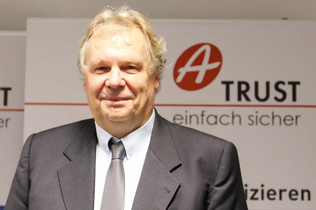 Foto: A-Trust-CEO Michael Butz: »Der Durchbruch im Alltag zeichnet sich bereits ab.«