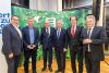 Foto: Gespräch in Graz: Martin Graf (Energie Steiermark), Günther Apfalter (Magna Europe), Helmut List (AVL List), Christian Purrer (Energie Steiermark), Hans Roth (Saubermacher), Wolfgang Malik (Holding Graz).