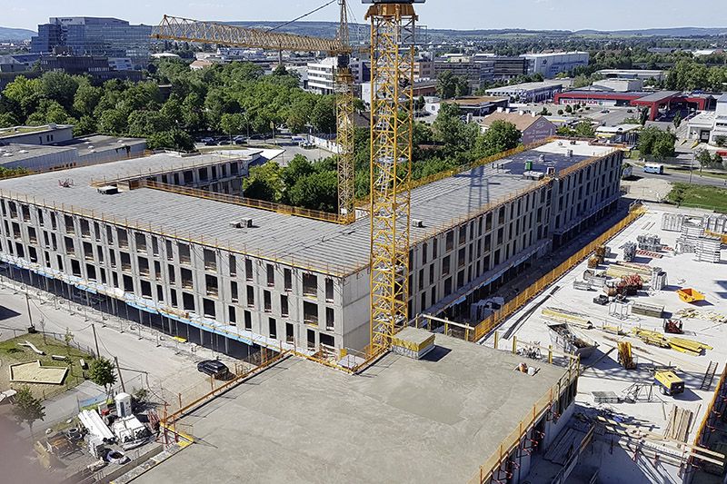 Das Slim Building - Konzept zeigt seine Stärken