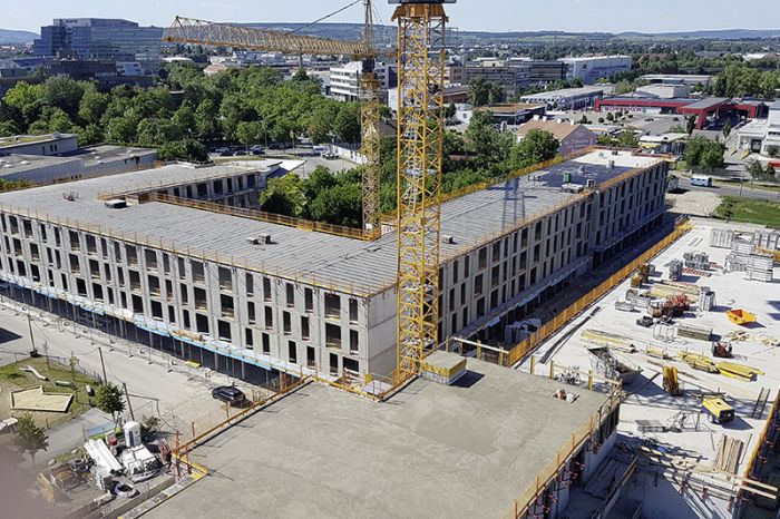 Das Slim Building - Konzept zeigt seine Stärken