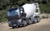Renault Trucks präsentiert auf der Intermat die Neuheiten seiner Baureihen für den Baustelleneinsatz, darunter den C XLOAD Betonmischer.