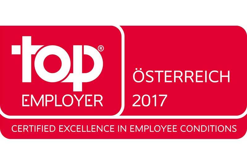 SAINT-GOBAIN in Österreich wurde als Top Employer Austria 2017 zertifiziert.
