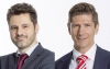 Nikolaus Rumm (links) und Josef Janisch (rechts) im Gespräch über IT-Lösungen für Bauunternehmen.