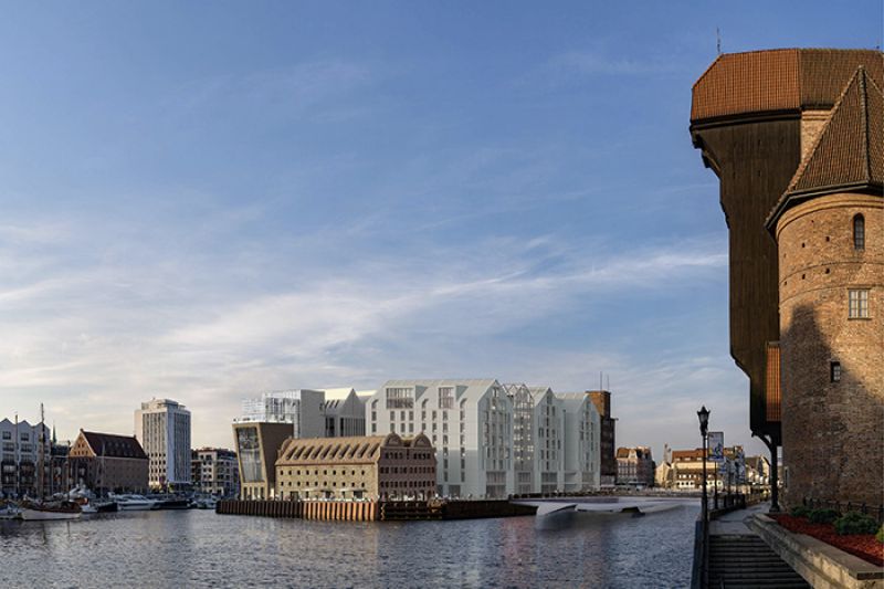 Das neue Hotelprojekt der UBM in der historischen Speicherstadt soll eine der ersten Adressen Danzigs werden.