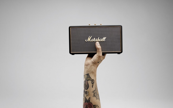 Foto: Rock zum Mitnehmen mit dem Bluetooth-Lautsprecher von Marshall.