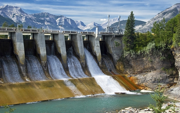 Energie aus Wasserkraft